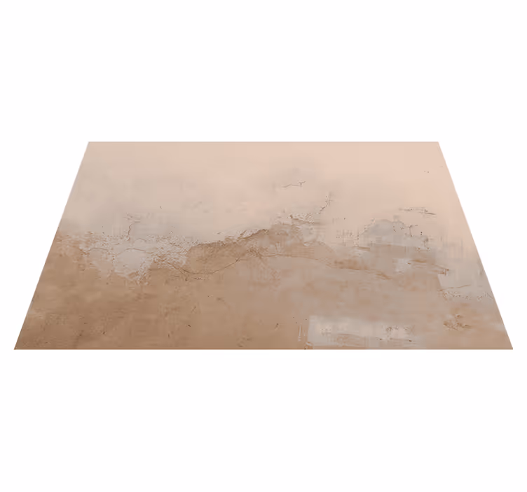 Beige vinyl rug sand color texture - TenStickers