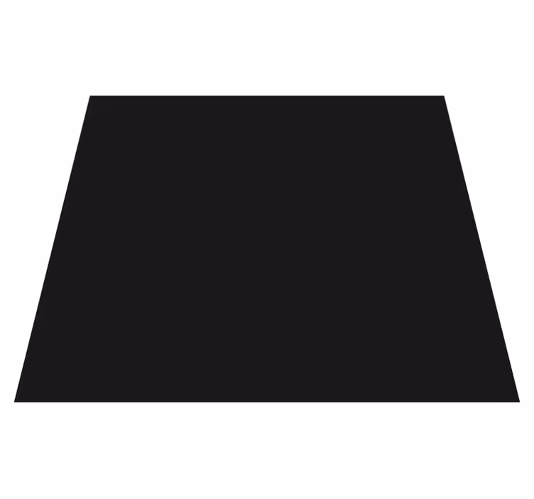 Black vinyl rug inky black elegance - TenStickers