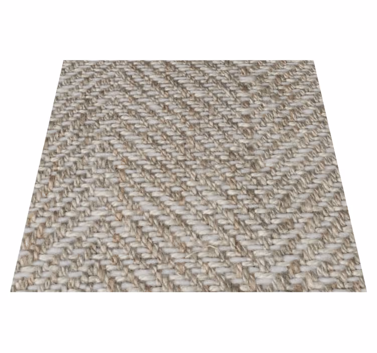 Outdoor vinyl rug with natural texture - TenStickers