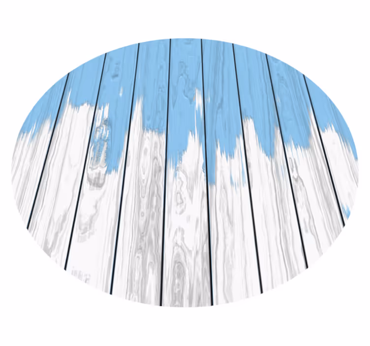 Distressed Timber wood vinyl rug - TenStickers