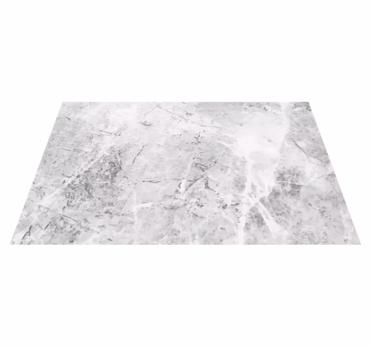 Subtle grey minimal vinyl rug - TenStickers