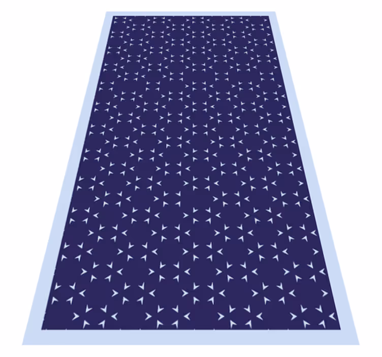Simple arrows nordic vinyl rug - TenStickers