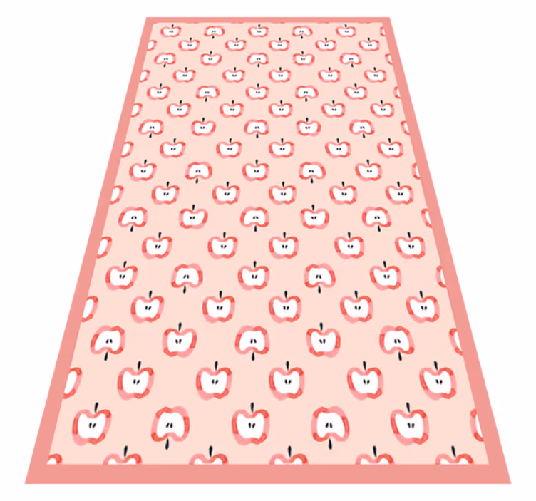 Playful Nursery Motifs vinyl rug - TenStickers