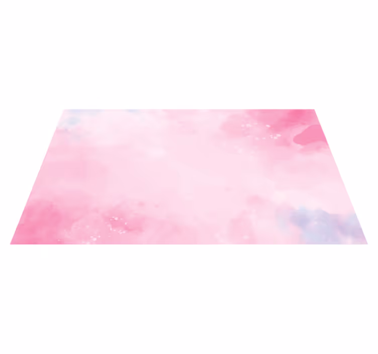 Pink watercolours texture carpet - TenStickers