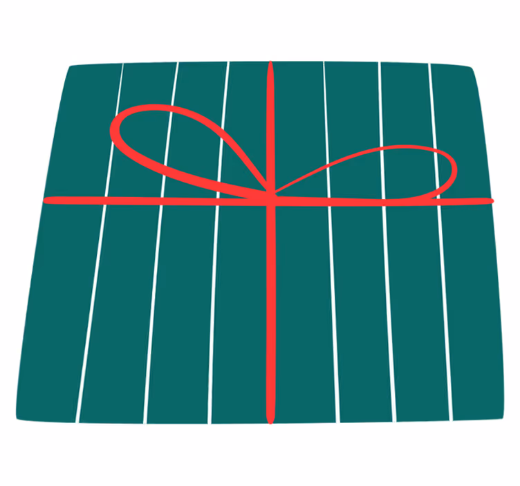 Christmas presents Christmas tree mat - TenStickers