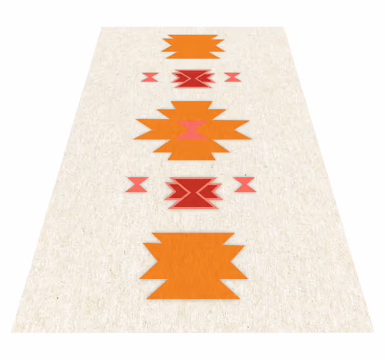 Cerise original nordic vinyl rug - TenStickers