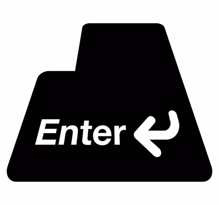 Enter Signage teenager vinyl rug - TenStickers