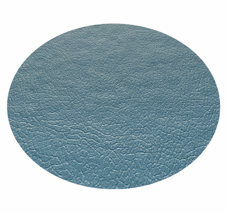 Textured vinyl rug in cracked teal effect - TenStickers