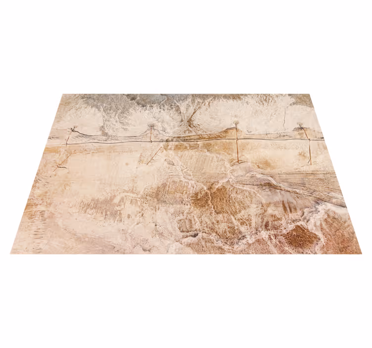 Natural Stone Surface stone effect vinyl rug - TenStickers