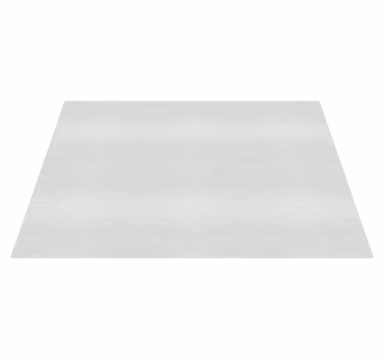 Soft white texture bathroom vinyl rug - TenStickers