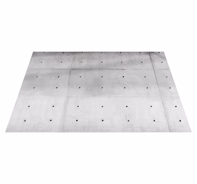 Concrete grey texture stone effect vinyl rug - TenStickers