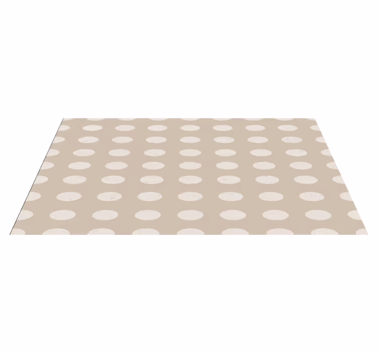 Spotted Pattern textured vinyl rug - TenStickers