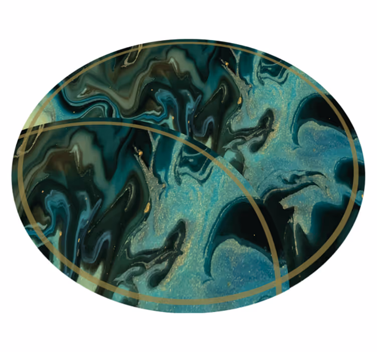 Abstract Marbled Pattern texture carpet - TenStickers