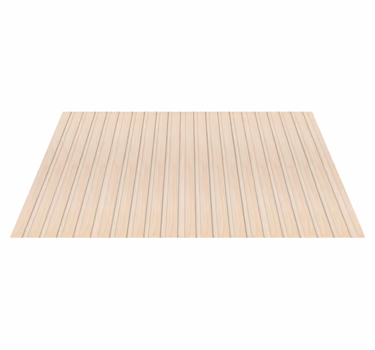 Embossed slats wood effect vinyl rug - TenStickers
