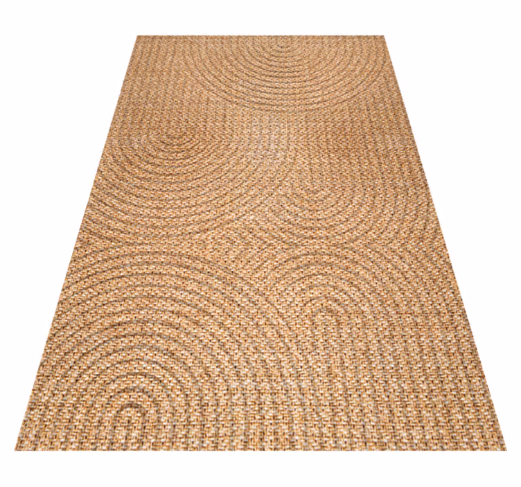 Arches Effect Weave geometric rugs - TenStickers