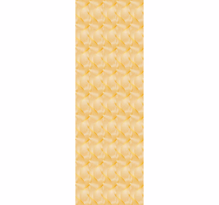 Texture pattern wallpaper elegant curved design - TenStickers