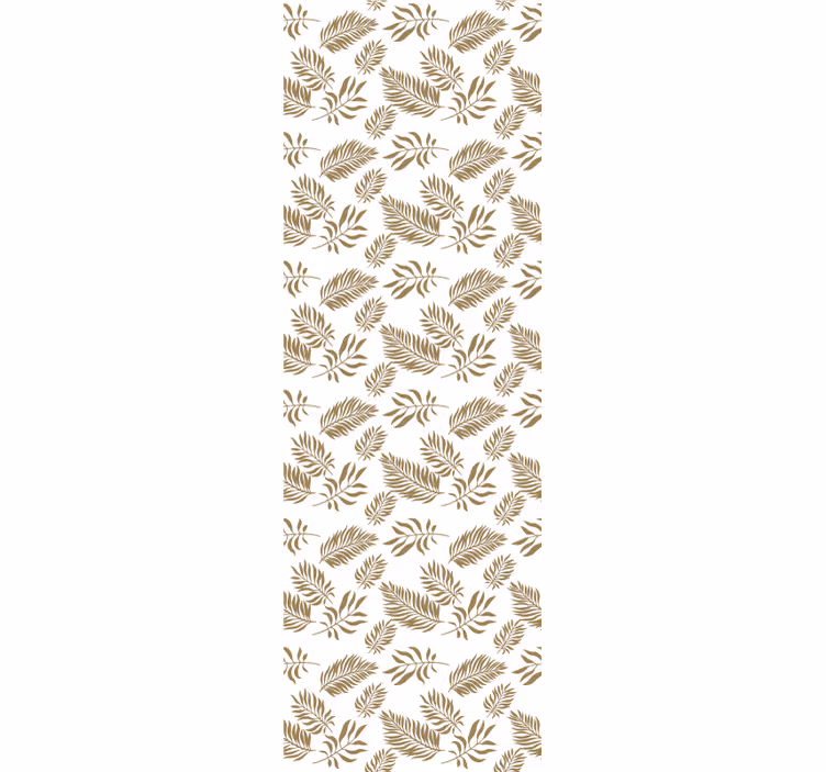 Tropical Greenery Arrangement floral ornament wallpaper - TenStickers