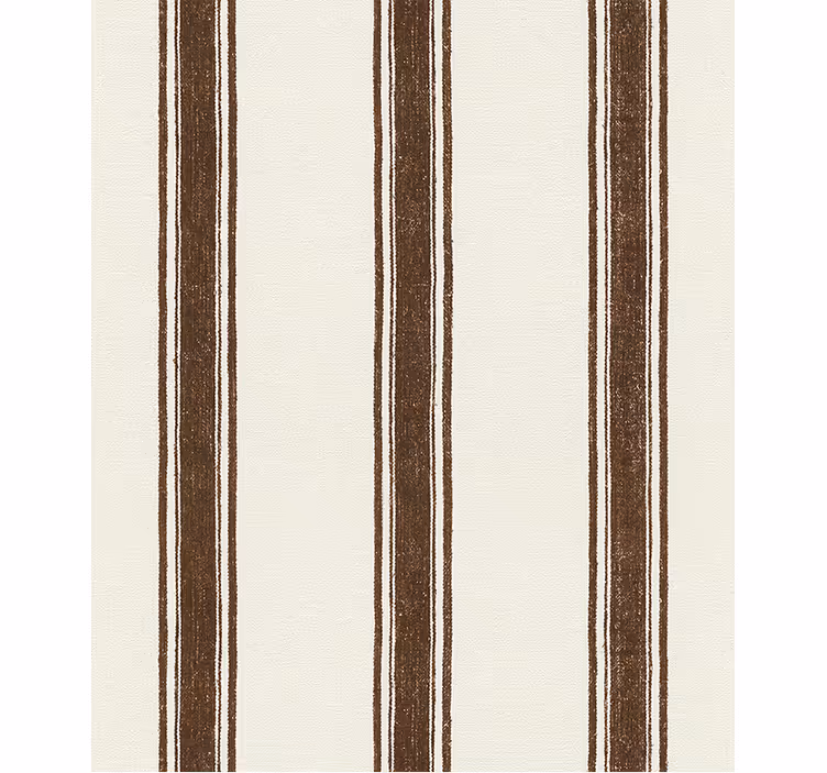 Shapes wallpaper vertical lines in brown - TenStickers