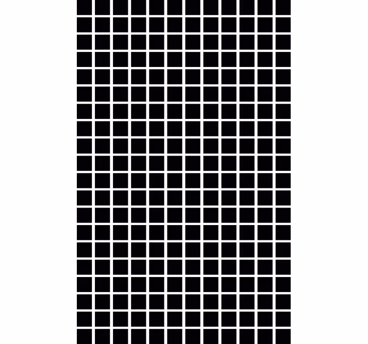 Geometric wallpaper in gray squares scale - TenStickers