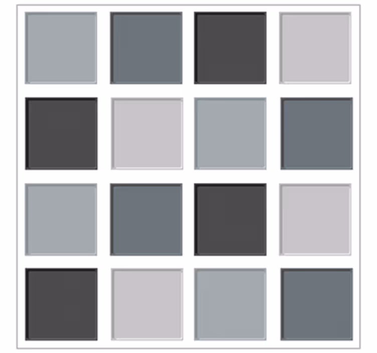 Living room wallpaper in grey tones - TenStickers