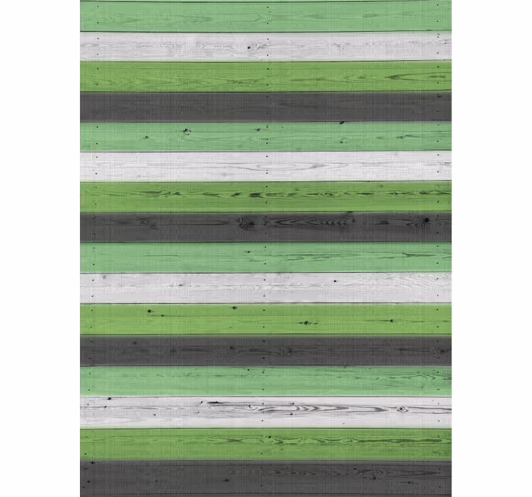 Ornamental wallpaper in wood texture laminates - TenStickers