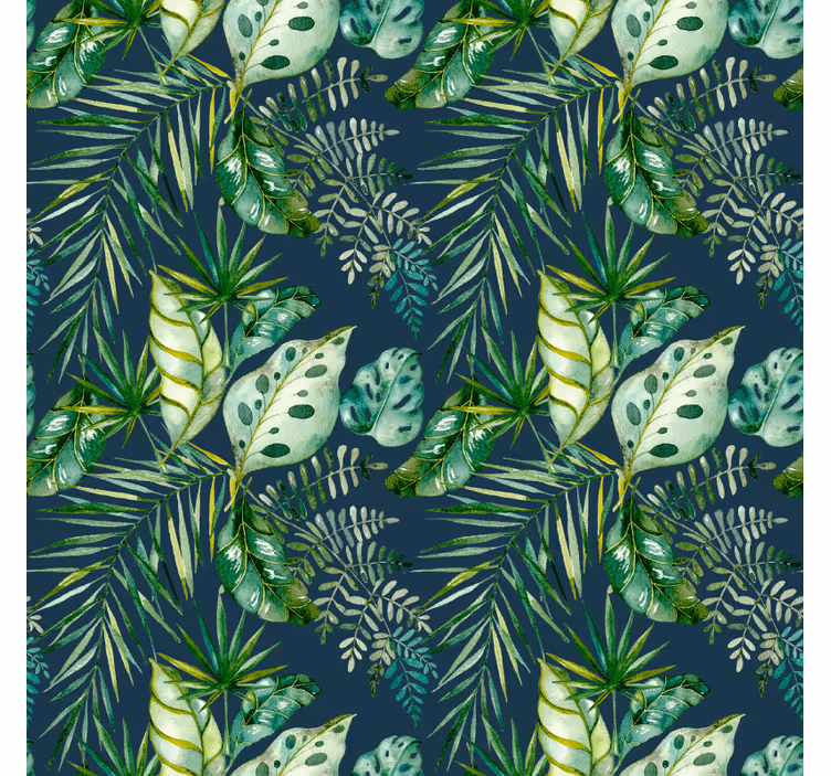 Texture pattern wallpaper jungle print plant design - TenStickers