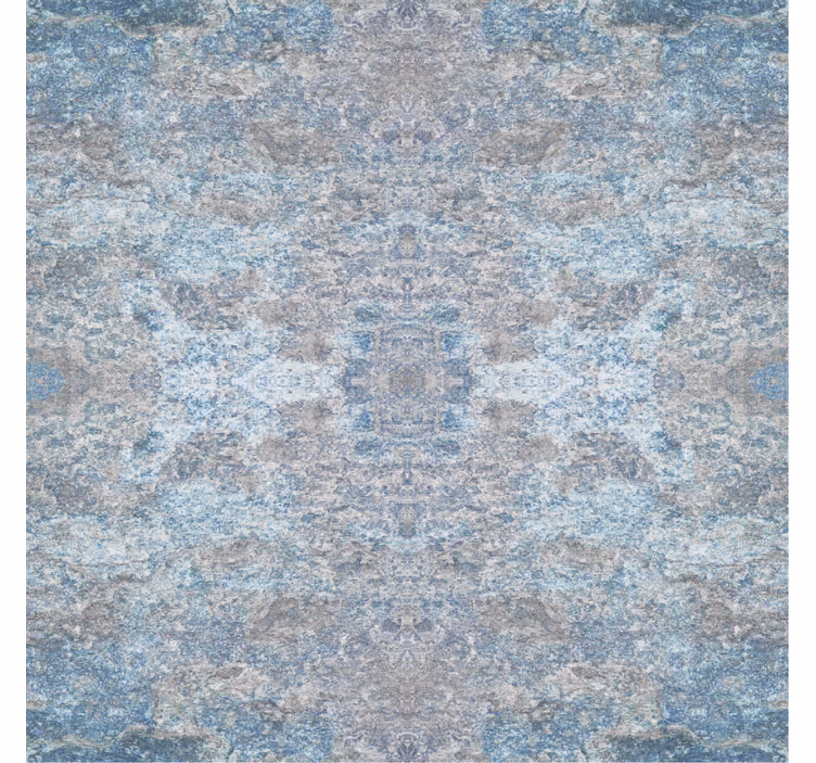 Light blue and beige marble texture pattern wallpaper - TenStickers