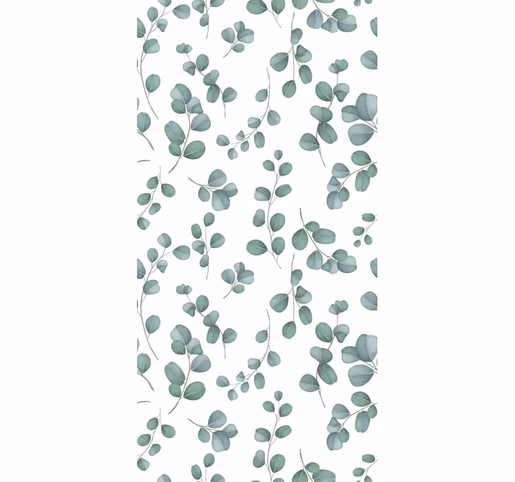 Leaf wallpaper elegant seamless design - TenStickers