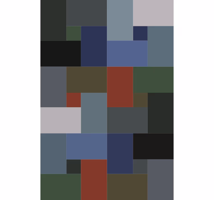 Geometric wallpaper geometric blocks - TenStickers