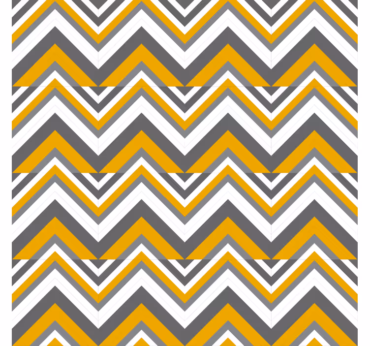 Geometric wallpaper chevron stripe design - TenStickers