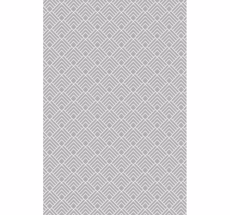 Scandinavian wallpaper light grey zigzag lines - TenStickers