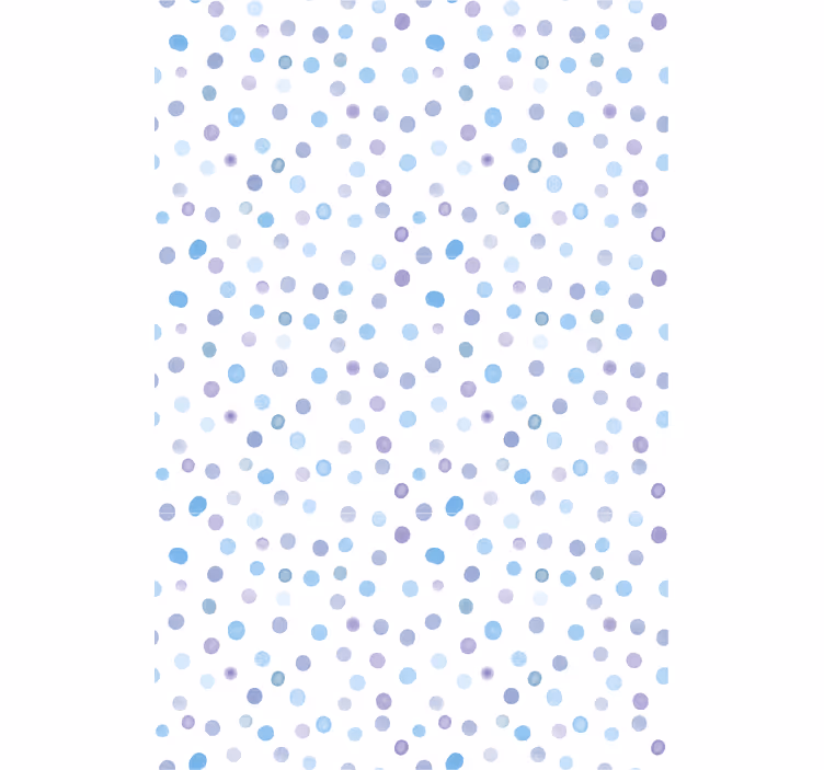 Texture pattern wallpaper in blue shades dot pattern - TenStickers