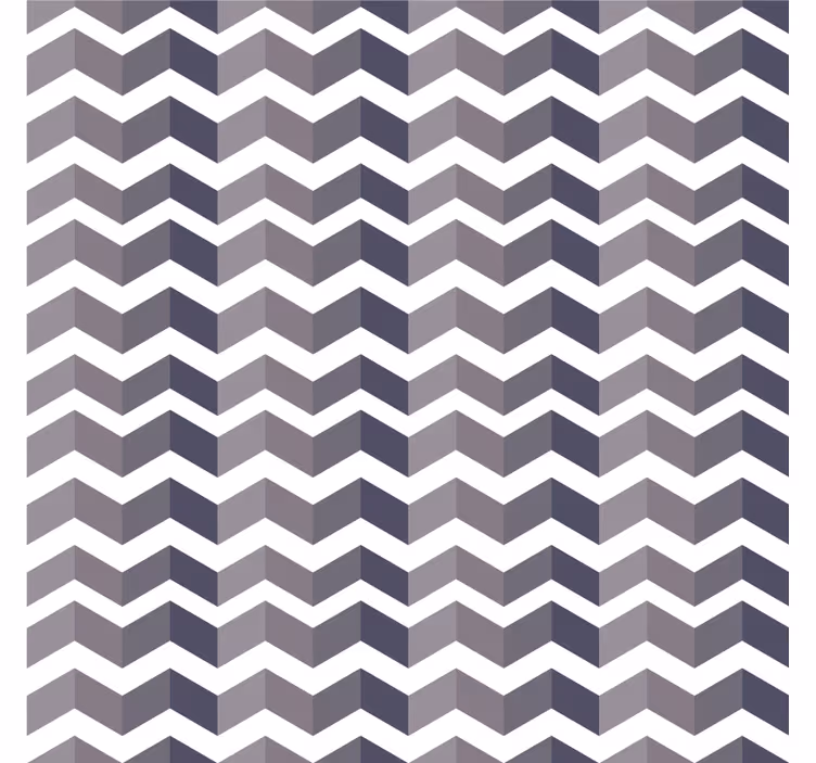 Geometric wallpaper chevron style design - TenStickers