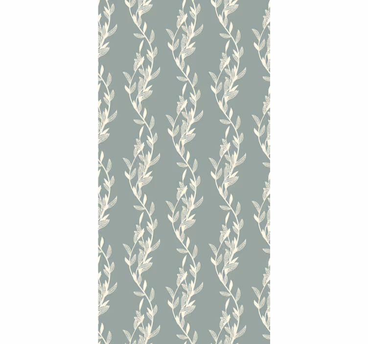 Tree wallpaper with provencal style small leaves - TenStickers