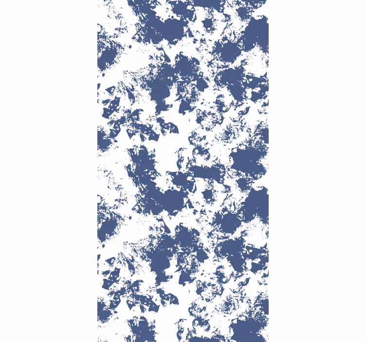 Modern wallpaper cosmopolitan-style blue design - TenStickers