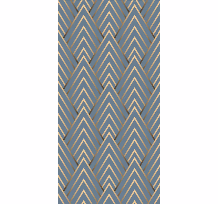Modern wallpaper with chic geometric design - TenStickers