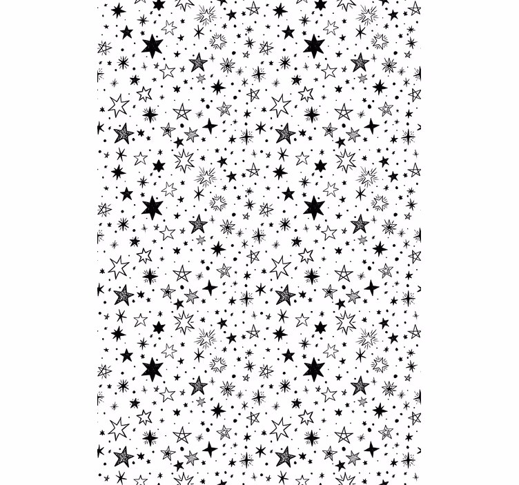 Teenager wallpaper starry night design - TenStickers
