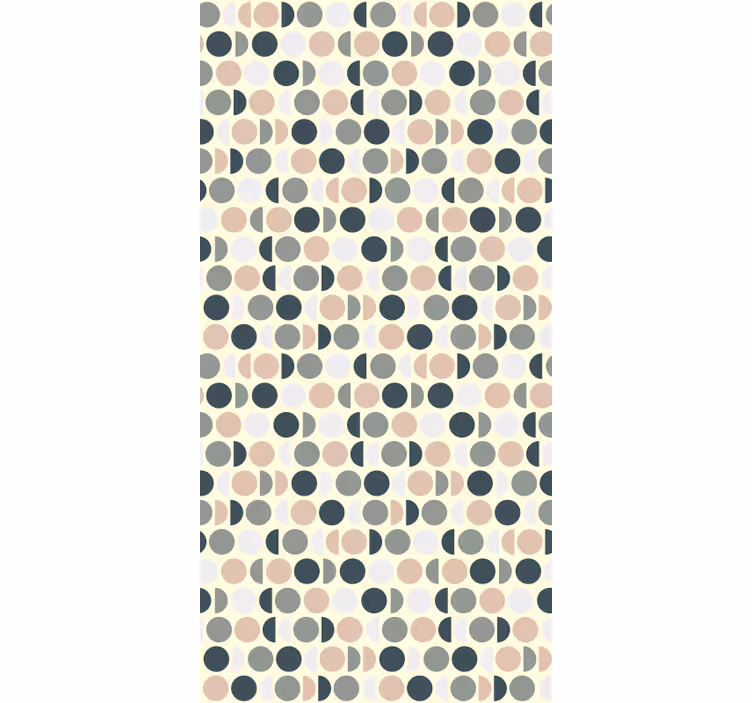 Elegant circles kitchen wallpaper - TenStickers