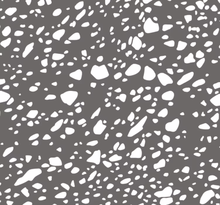 Bathroom wallpaper with stone-like design - TenStickers