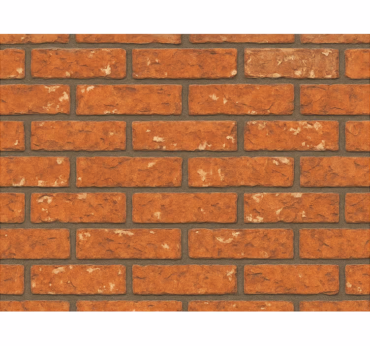 Living room wallpaper urban brick style - TenStickers