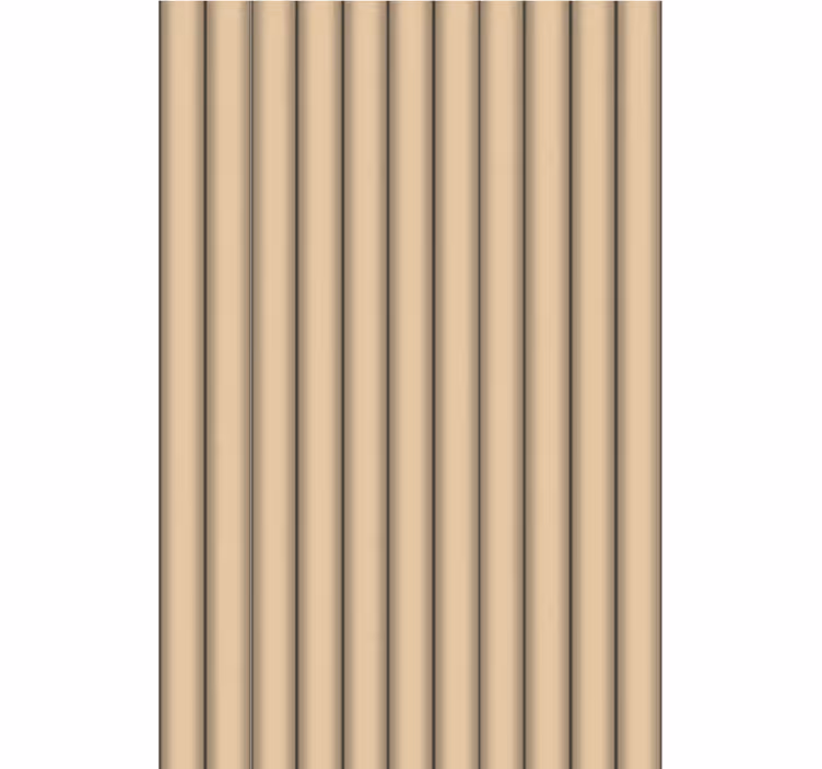 Master bedroom wallpaper in brown tube minimalist pattern - TenStickers