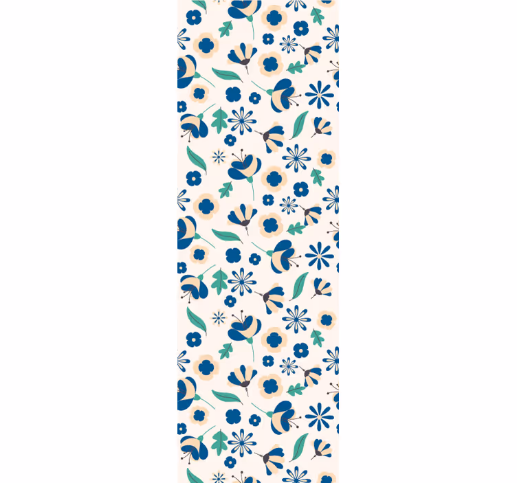 Bedroom wallpaper french provincial white floral design - TenStickers