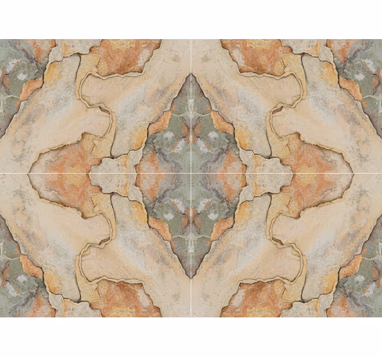 Rustic wallpaper rustic peeling plaster b0782337sx - TenStickers