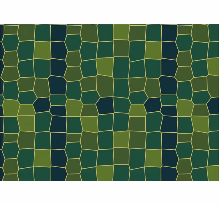 Kitchen wallpaper green crocodile design - TenStickers