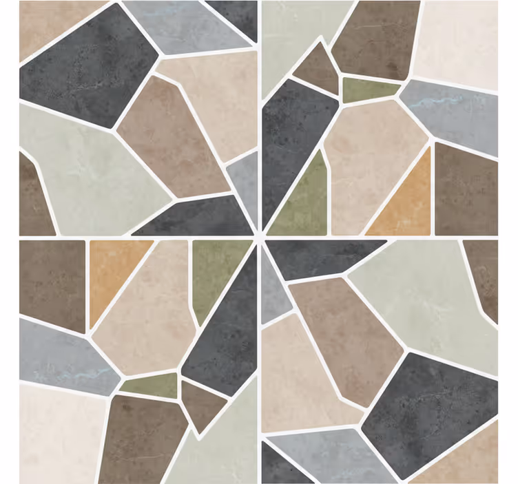 Stone wallpaper with come stone optics - TenStickers