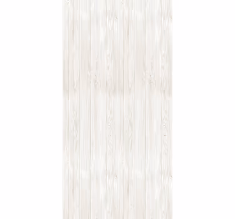 White wallpaper in white wood design - TenStickers