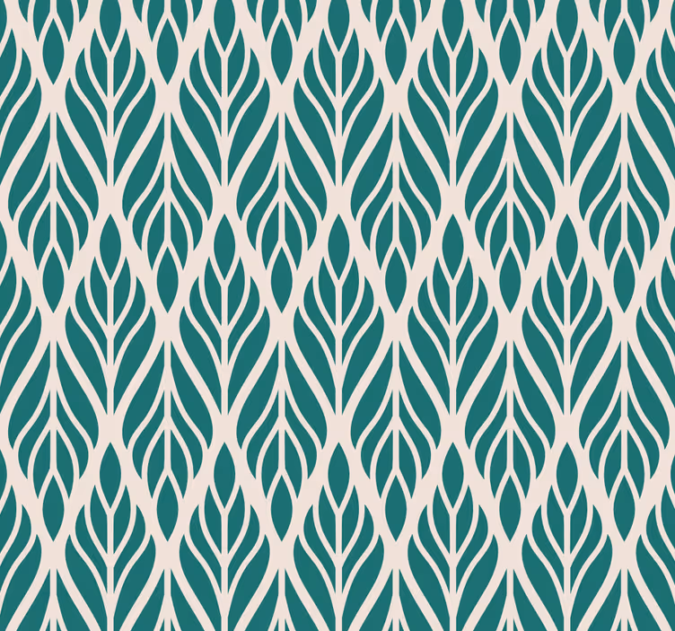 Ornamental Wallpaper ethnic floral pattern - TenStickers