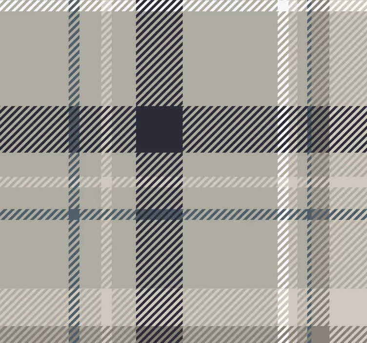 Urban green tartan texture pattern wallpaper - TenStickers