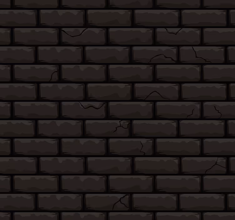 Textured Brick brick wallpaper - TenStickers