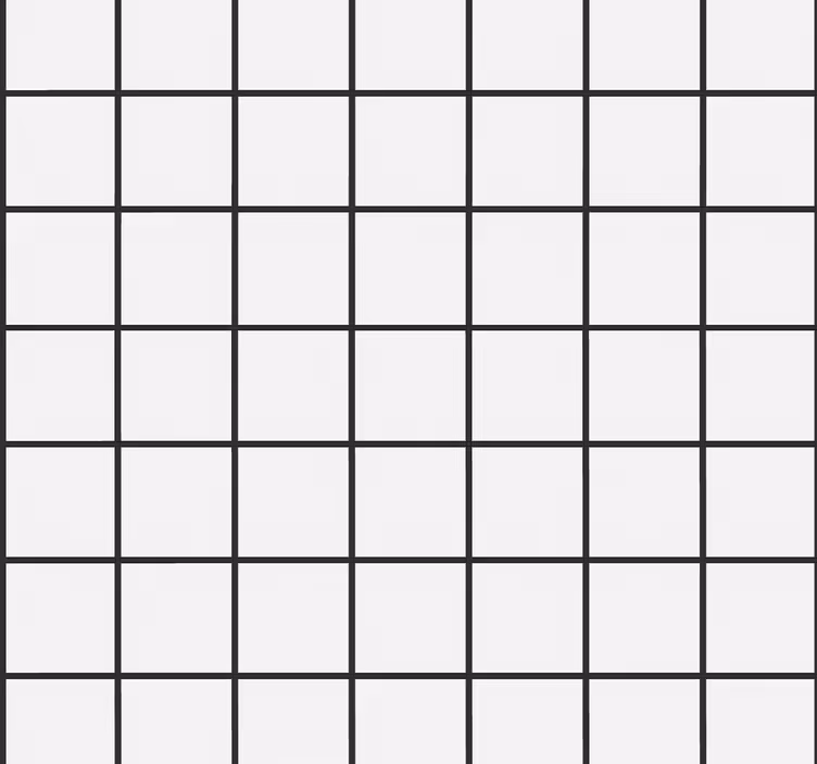 Geometric Grid geometric wallpaper - TenStickers